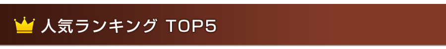 人気ランキングTOP5