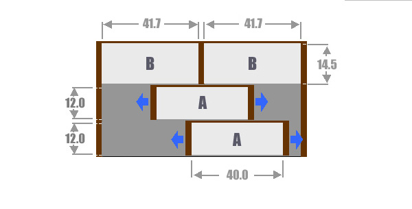 スライド書棚 図1