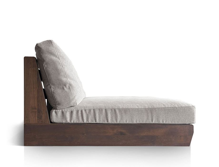 Haabe （ハーベ）ロングシュー カウチソファー   幅75cm｜イメージ画像2