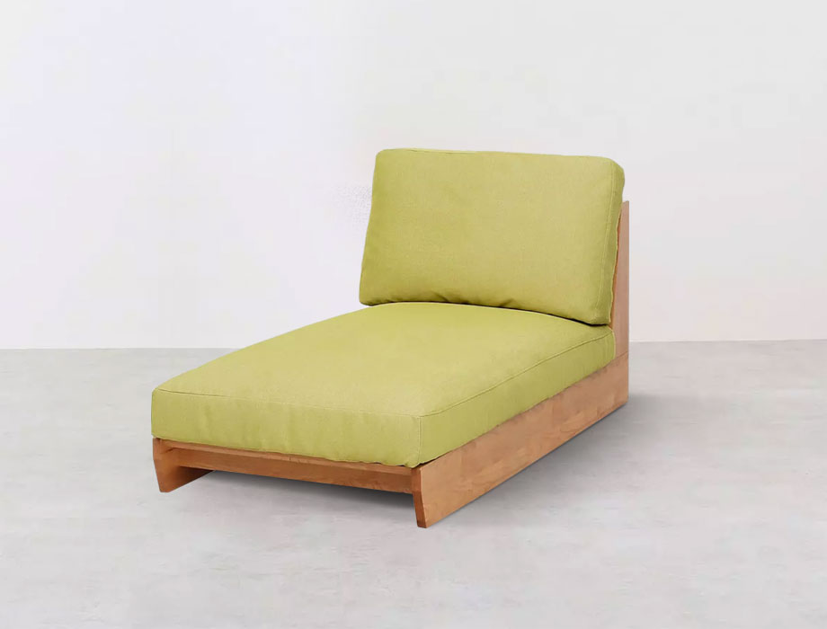 Haabe （ハーベ）ロングシュー カウチソファー   幅75cm｜ナチュラルイメージ画像2