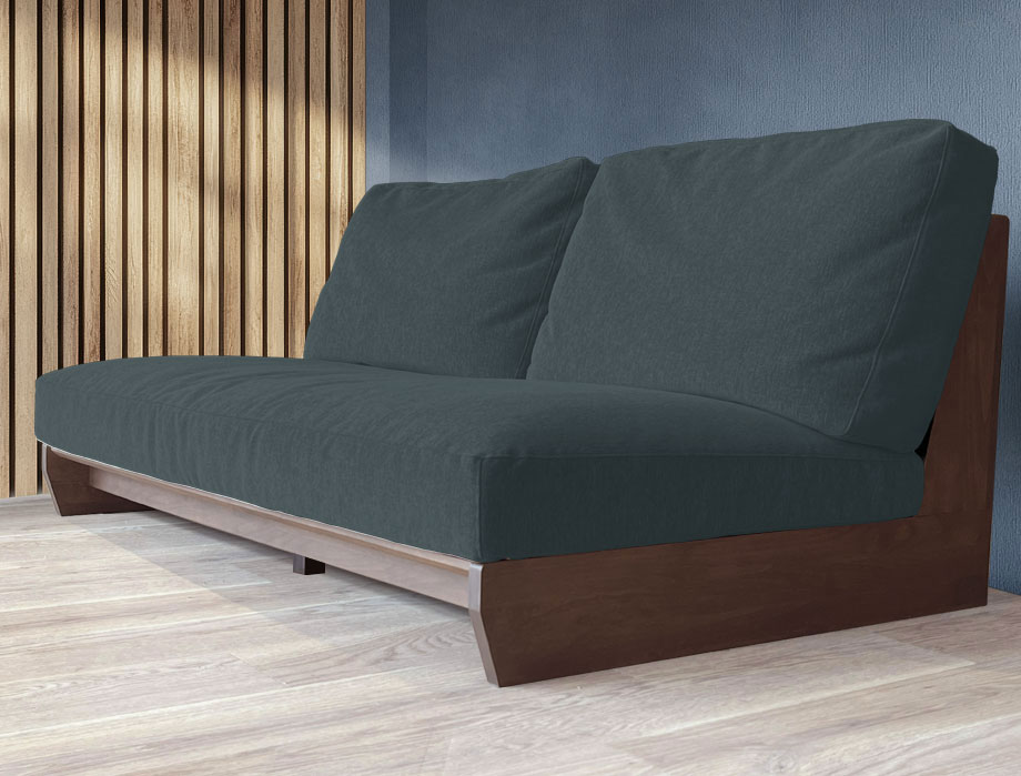 Haabe （ハーベ）ソファー  3人掛け 幅180cm｜ダークブルー