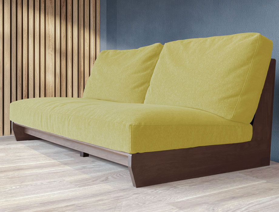 Haabe （ハーベ）ソファー  3人掛け 幅180cm｜イエロー