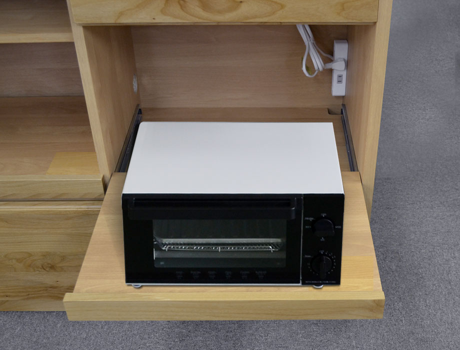 人工大理石天板のキッチンカウンター Arva(アルヴァ)120cm幅|イメージ画像13