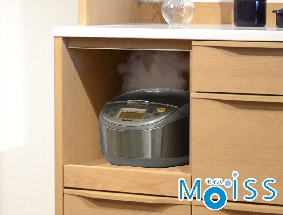 人工大理石天板の木目が優しいキッチンボード 120cm幅 Armona（アルモナ）