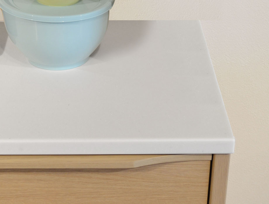 人工大理石天板の木目が優しいキッチンカウンター 120cm幅 Armona（アルモナ）｜カウンター天井人工大理石天板