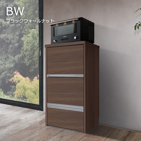 CUBOレンジ台 BWブラックウォールナット