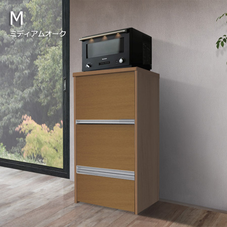 CUBOレンジ台 Mミディアムオーク