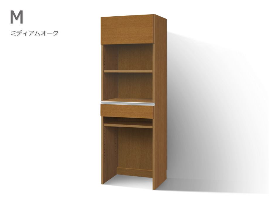 セミオーダーレンジ台LASCO ゴミ箱収納（幅40～60cm×奥行42/47/52cm×高