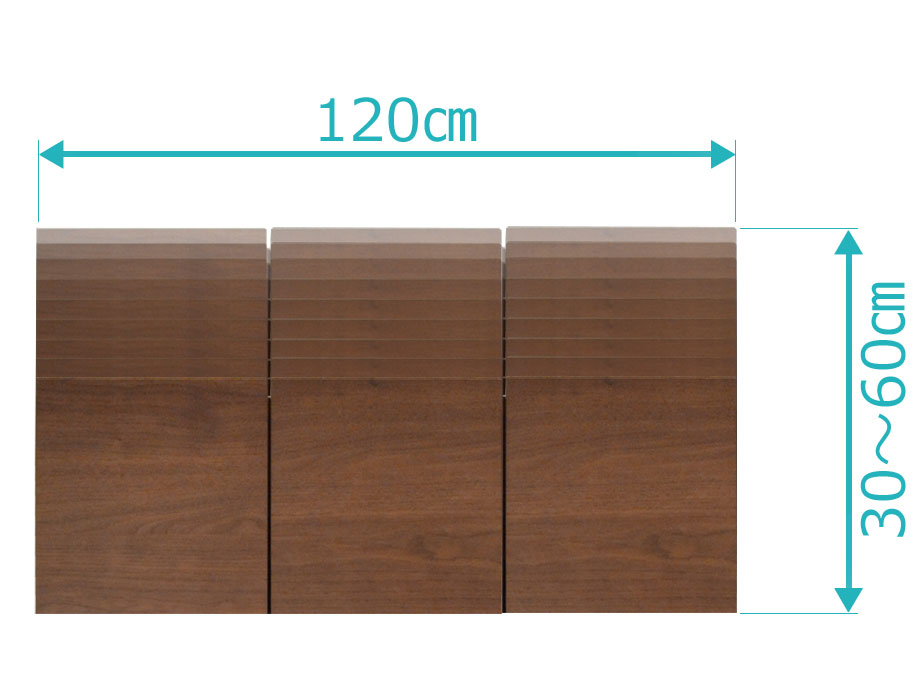 耐震上置きラック Kiuru（キウル）用  幅120cm｜イメージ画像2