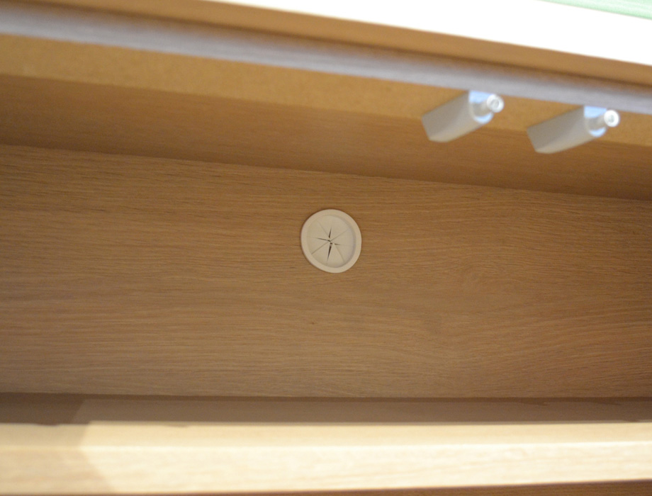 Nomo（ノーモ）サイドボード 120cm幅｜扉スリット