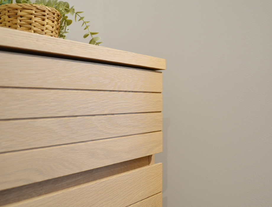 Nomo（ノーモ）サイドボード 120cm幅｜人工大理石天板