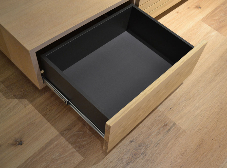 Nomo（ノーモ） 伸縮テレビボード 幅180～307cm｜引き出し