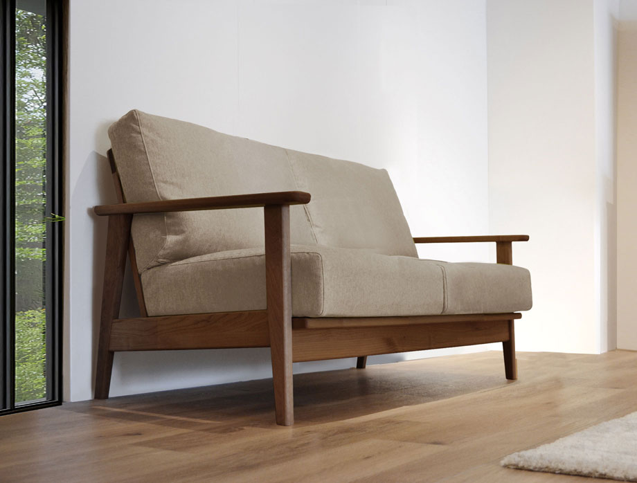 Noran （ノーラン）ソファー  2人掛け 幅118cm｜ベージュ）