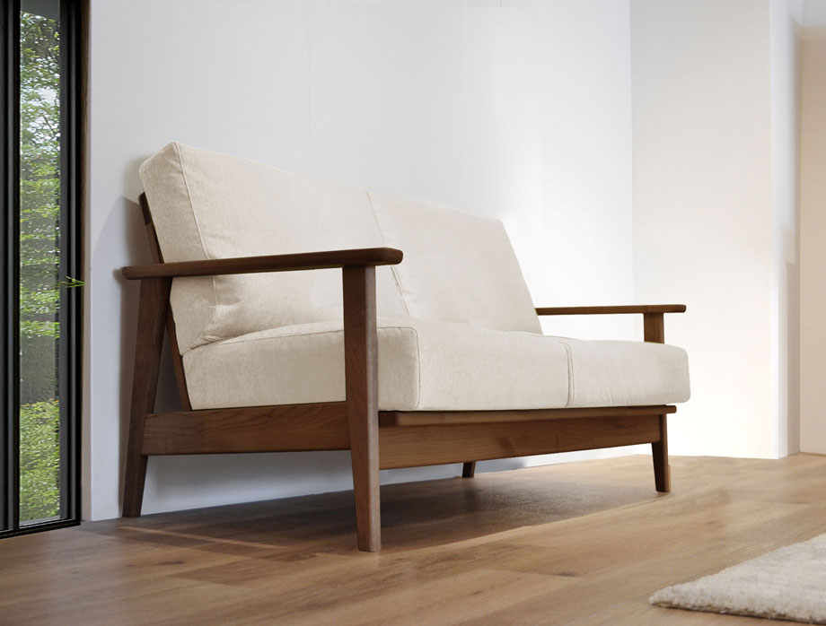 Noran （ノーラン）ソファー  2人掛け 幅118cm｜アイボリー