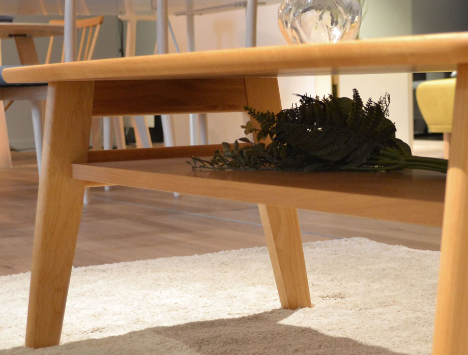 Noran （ノーラン）センターテーブル 105×49cm｜背もたれクッション