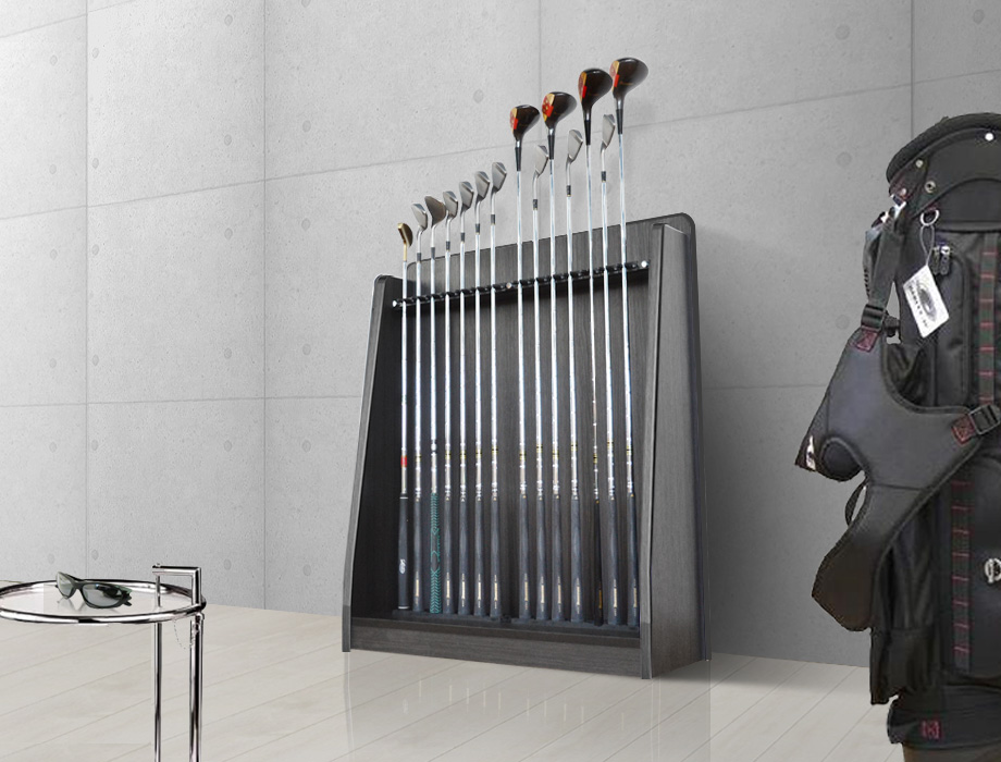 ディスプレイゴルフクラブスタンド パーマー 14本収納タイプ ブラック