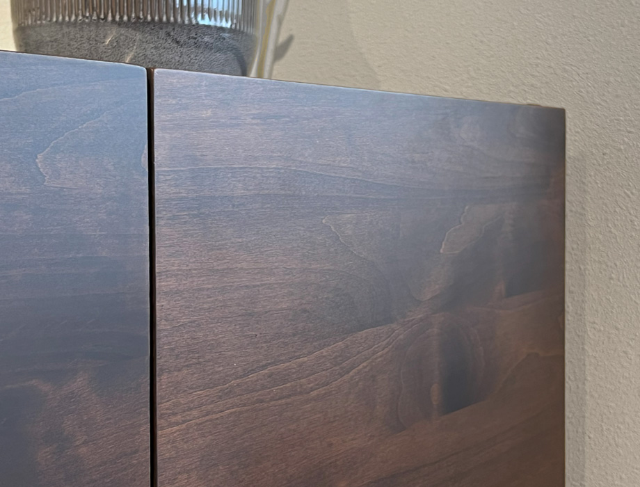 Ruska（ルスカ） サイドボード 120cm幅｜天然木アルダー材無垢の扉