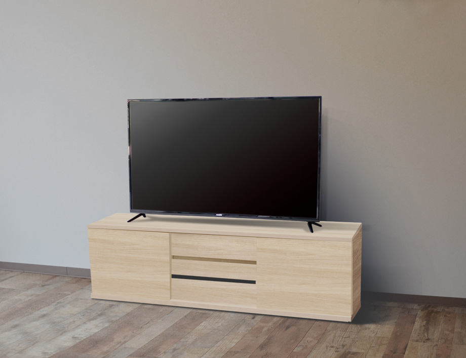 SVALA（スヴァラ）テレビボード 幅150cm幅｜ライトアッシュ