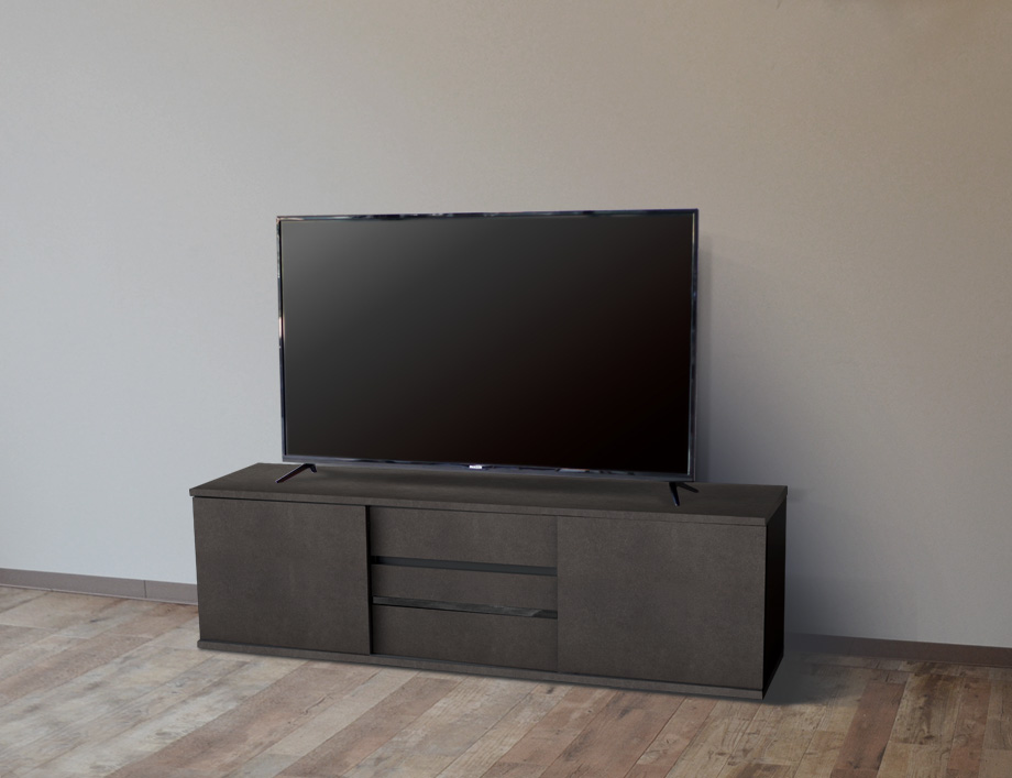 SVALA（スヴァラ）テレビボード 幅150cm幅｜モードブラック