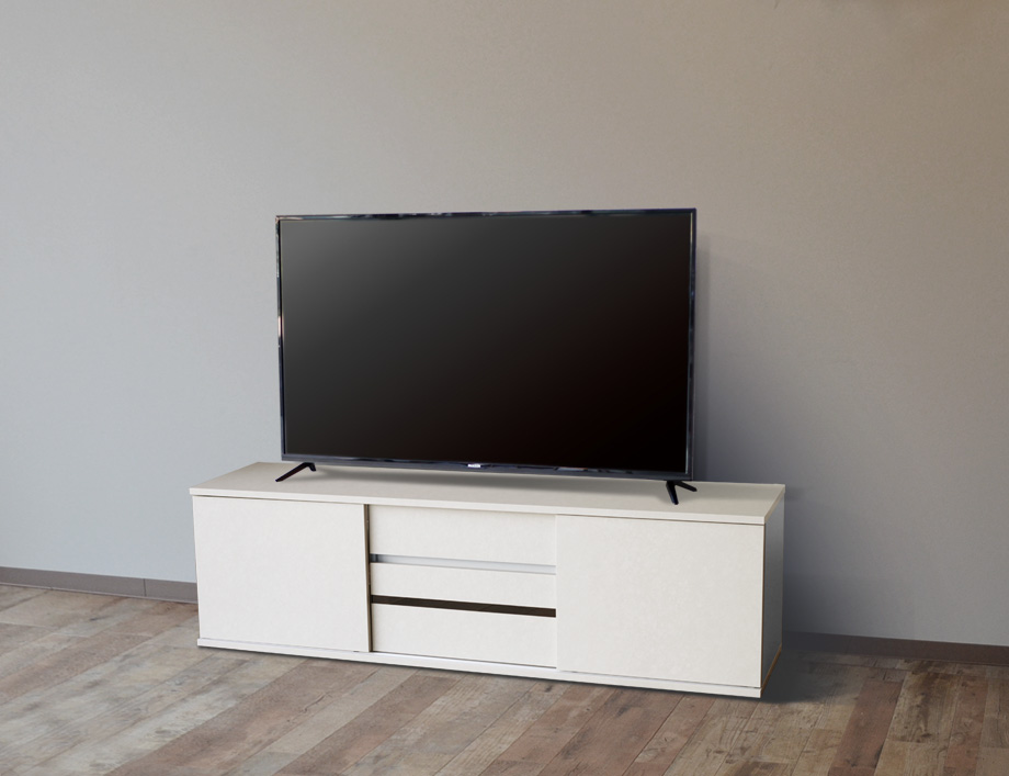 SVALA（スヴァラ）テレビボード 幅150cm幅｜シルクベージュ