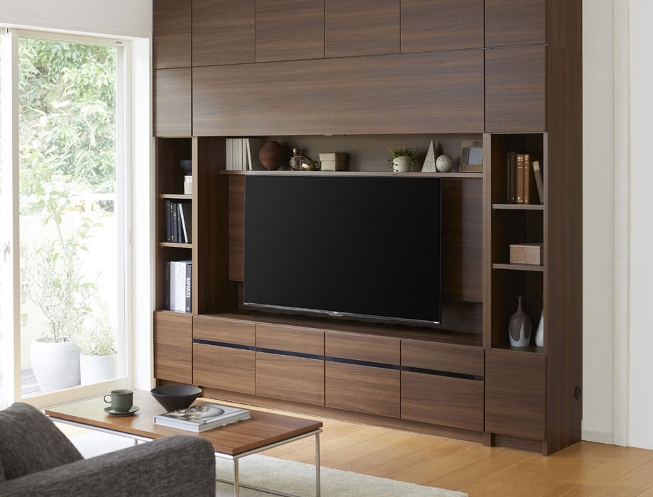 セミオーダー壁面収納GRANNER2(グラナー2）テレビボード専用壁掛け金具｜テレビ台取り付け画像1