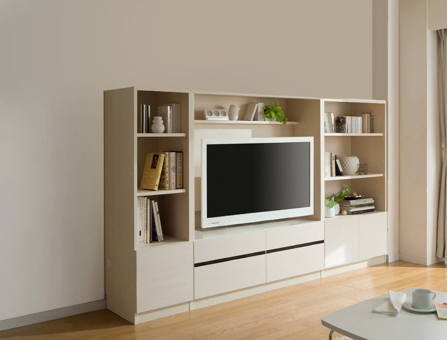 セミオーダー壁面収納GRANNER2(グラナー2）テレビボード専用壁掛け金具｜テレビ台取り付け画像3