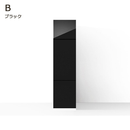 グラナー壁面収納家具扉2段ガラス扉ラック幅40cmミントグリーン