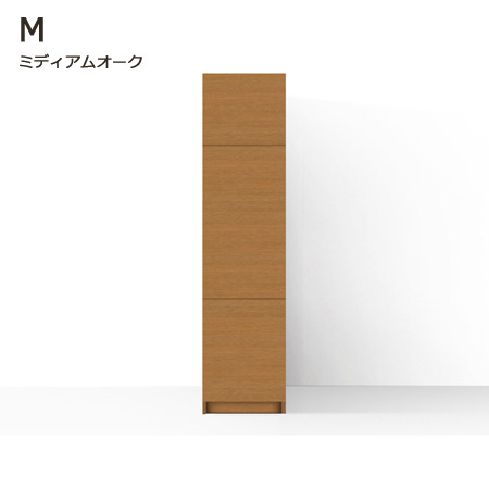 グラナー壁面収納家具扉2段ガラス扉ラック幅40cmミディアム